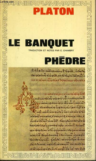 LE BANQUET, PHEDRE