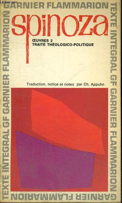 OEUVRE 2 - TRAITE THEOLOGICO-POLITIQUE