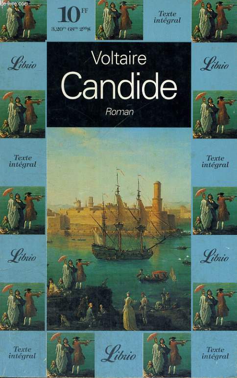 CANDIDE OU L'OPTIMISME, ROMAN