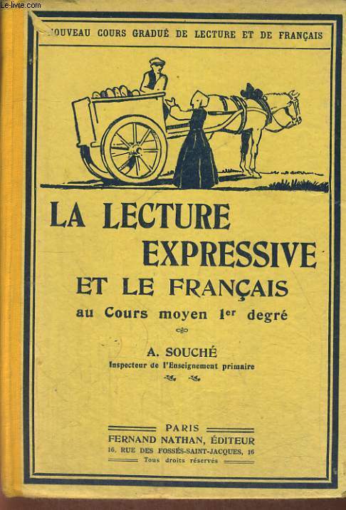 LA LECTURE EXPRESSIVE ET LE FRANCAIS AU COURS MOYEN 1er DEGRE.