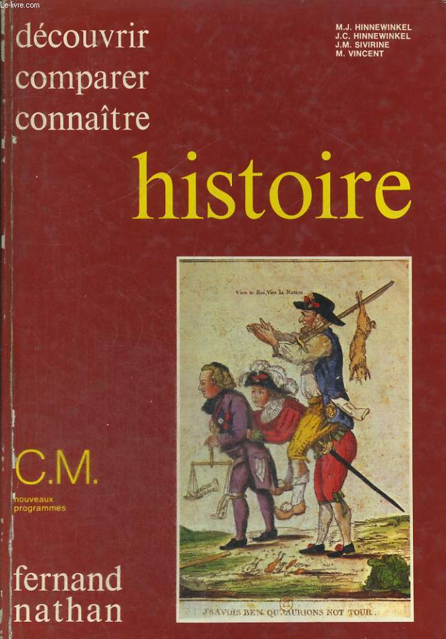 HISTOIRE. COURS MOYEN. DECOUVRIR, COMPARER, CONNAITRE.