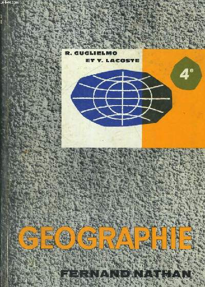 GEOGRAPHIE CLASSE DE QUATRIEME.