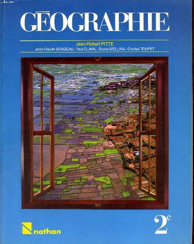 GEOGRAPHIE 2e. NOUVEAU PROGRAMME PARU EN 1987.