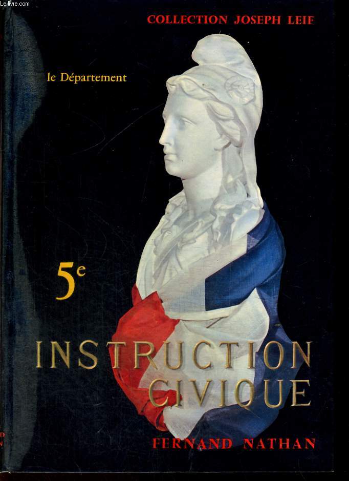 INSTRUCTION CIVIQUE. LE DEPARTEMENT. 5e. CYCLE D'OBSERVATION. PROGRAMME 1969.