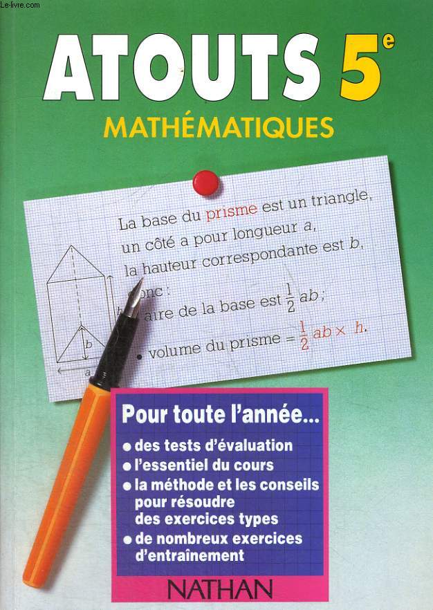 ATOUTS 5e. MATHEMATIQUES