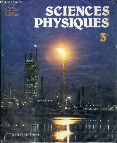 SCIENCES PHYSIQUES - 3 - F. HARSANY - P. HUBER - B. SEYFRIED