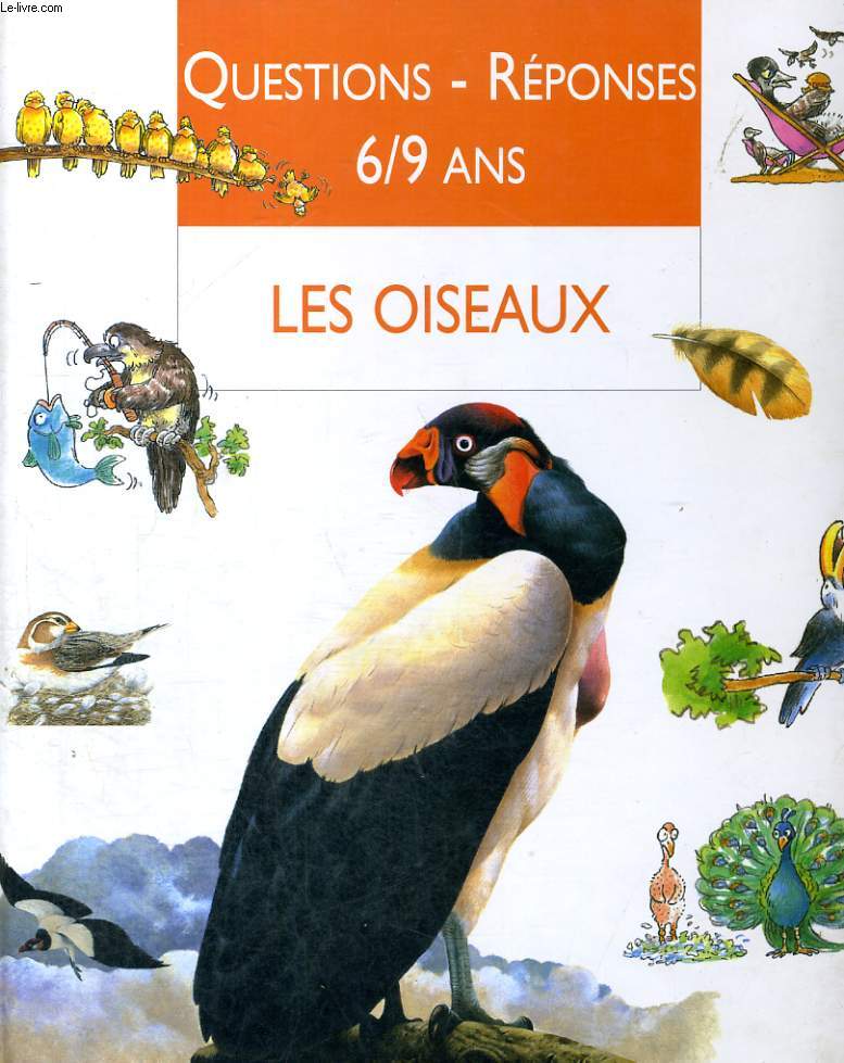 LES OISEAUX - QUESTIONS REPONSES 6/9 ANS