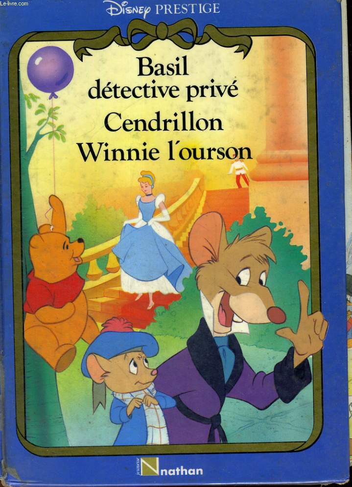 BASIL DETECTIVE PRIVE - CENDRILLON WINNIE L'OURSON