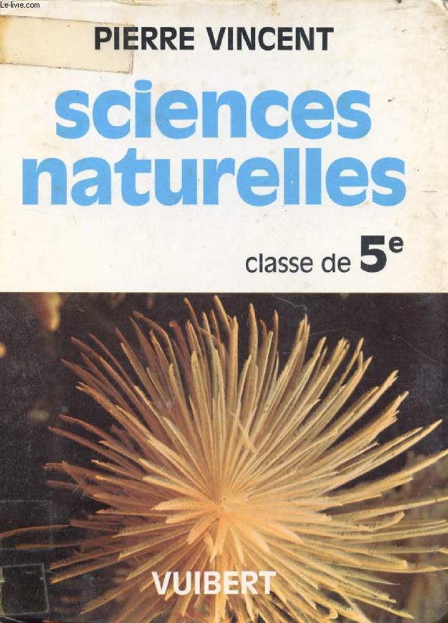 SCIENCES NATURELLES, 5e