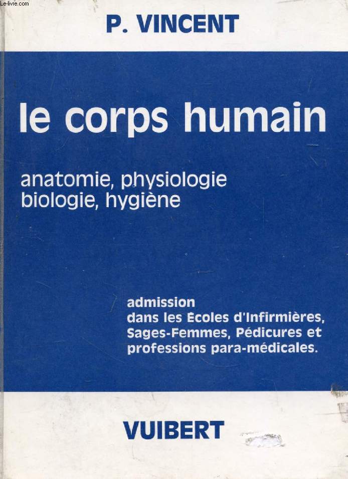LE CORPS HUMAIN, Anatomie, Physiologie, Biologie, Hygine