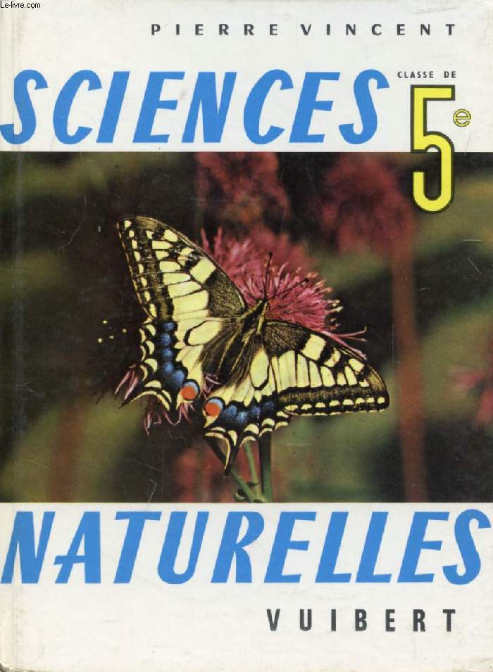 SCIENCES NATURELLES, CLASSE DE 5e