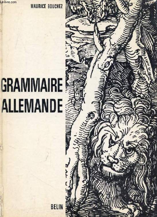 GRAMMAIRE ALLEMANDE