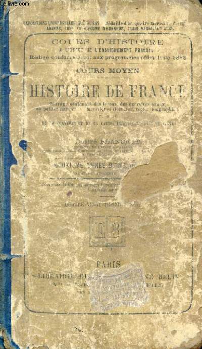 HISTOIRE DE FRANCE, 2e ANNEE D'ENSEIGNEMENT