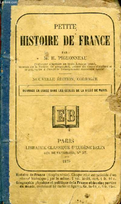 PETITE HISTOIRE DE FRANCE