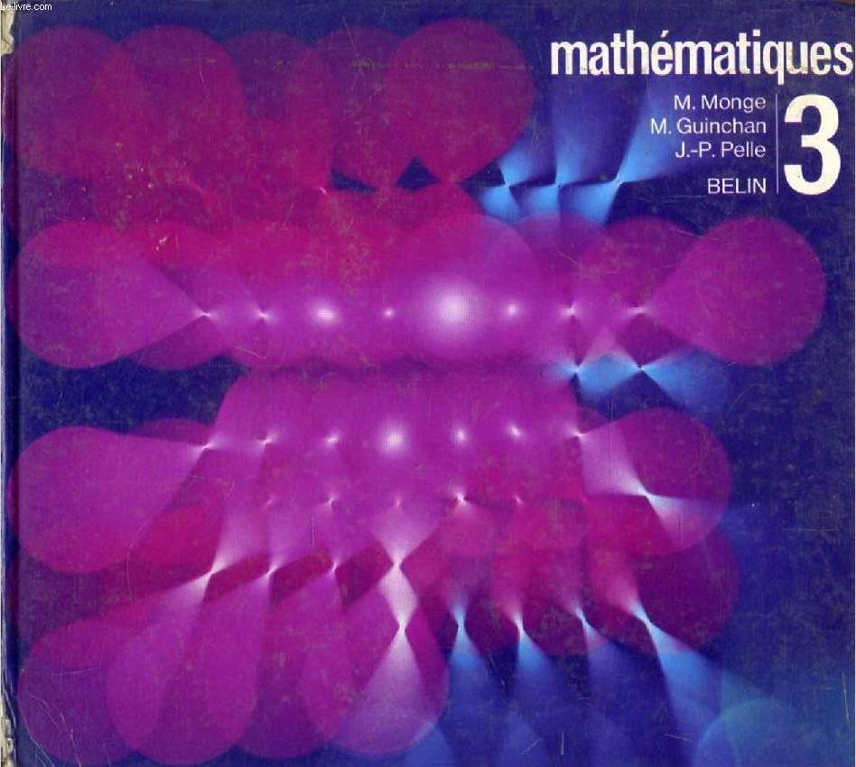MATHEMATIQUES, CLASSE DE 3e