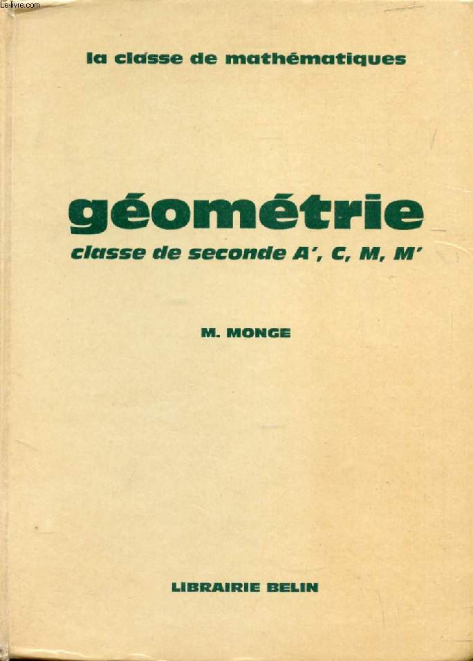 GEOMETRIE, CLASSE DE 2de A', C, M, M'