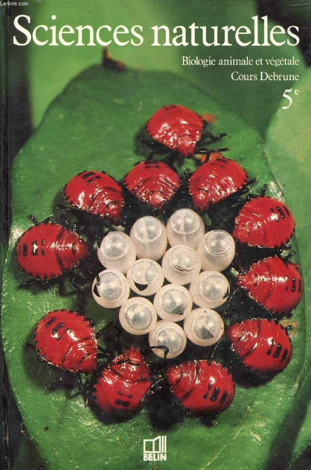 SCIENCES NATURELLES, BIOLOGIE ANIMALE ET VEGETALE, 5e