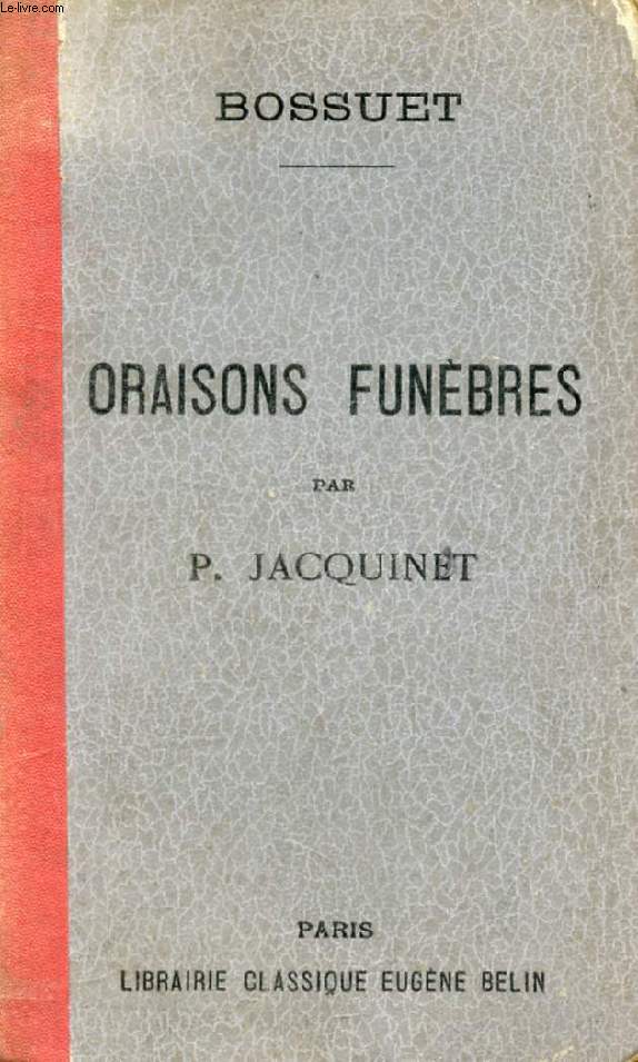 ORAISONS FUNEBRES