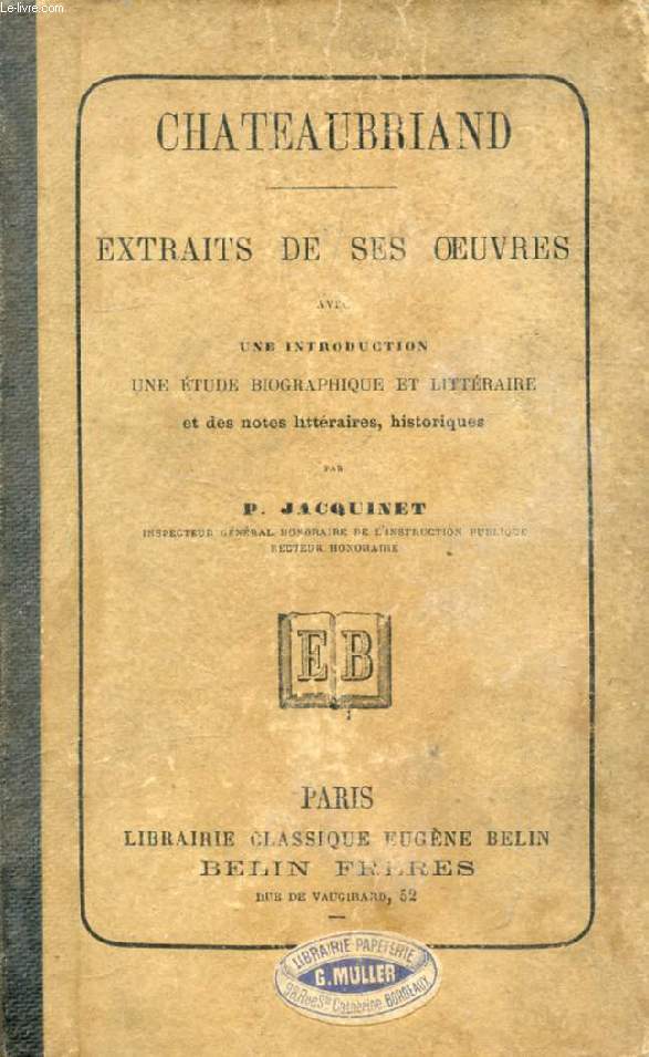 EXTRAITS DE SES OEUVRES