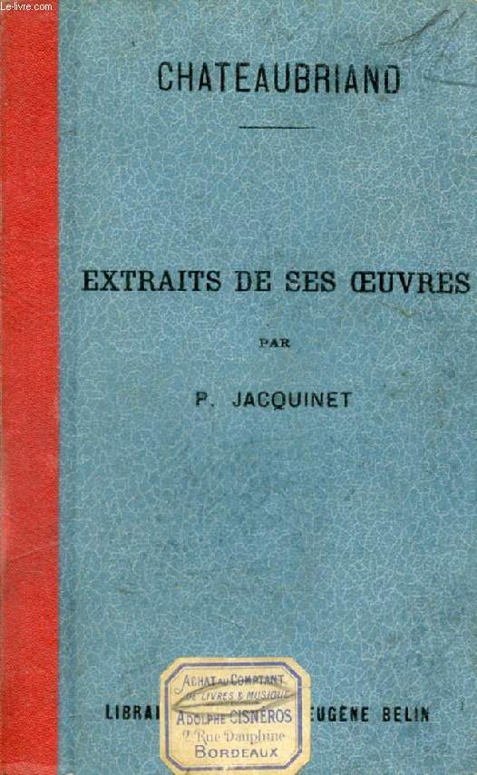 EXTRAITS DE SES OEUVRES