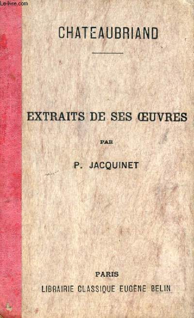 EXTRAITS DE SES OEUVRES