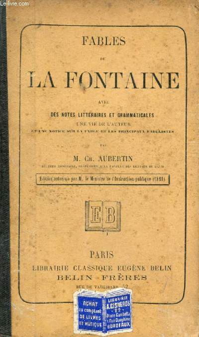 FABLES DE LA FONTAINE