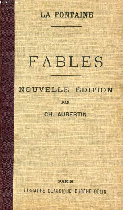 FABLES DE LA FONTAINE