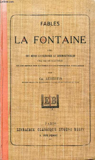 FABLES DE LA FONTAINE