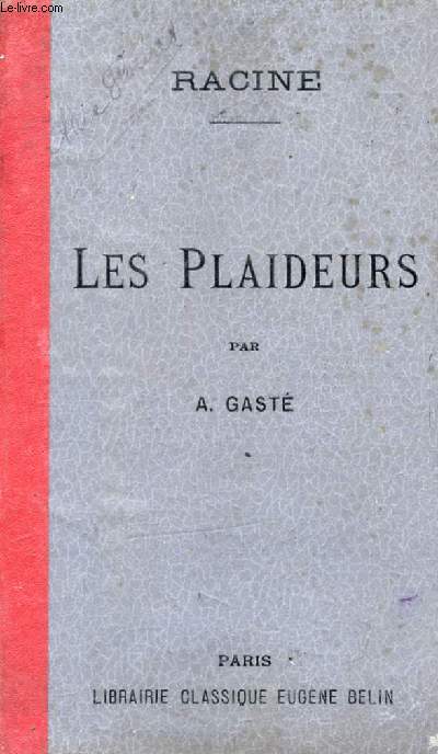 LES PLAIDEURS, Comdie