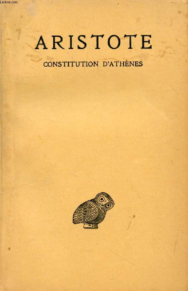 CONSTITUTION D'ATHENES