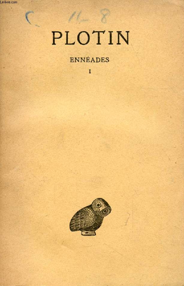 ENNEADES, TOME I