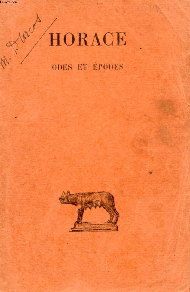 ODES ET EPODES