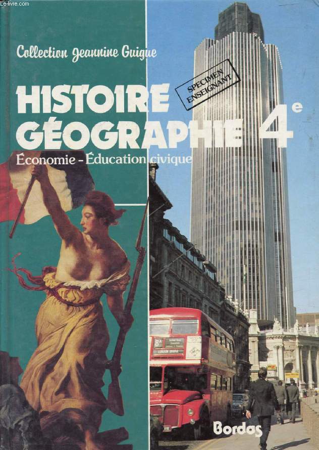 HISTOIRE GEOGRAPHIE 4e, ECONOMIE, EDUCATION CIVIQUE