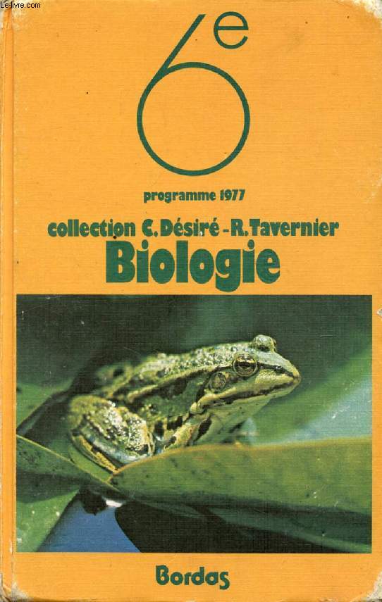 BIOLOGIE, 6e