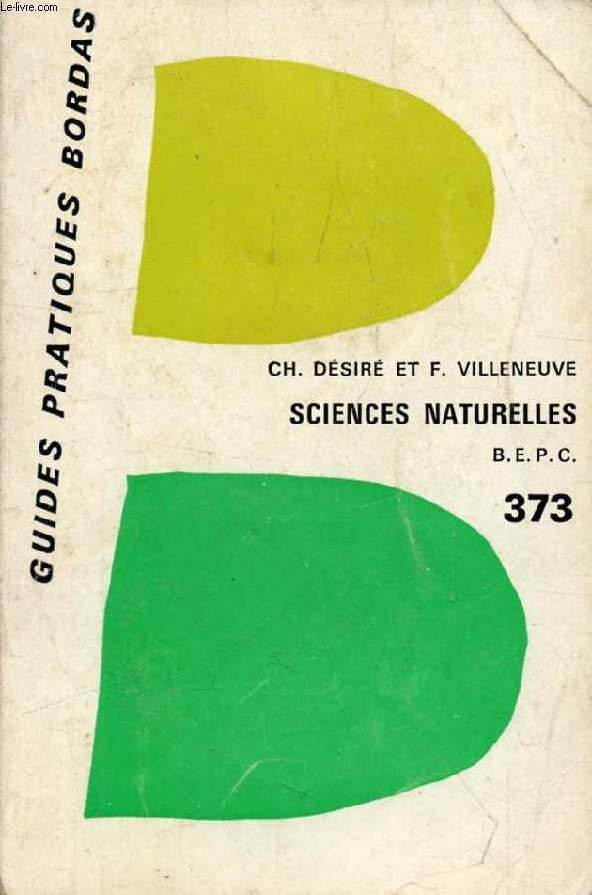 SCIENCES NATURELLES AU BEPC