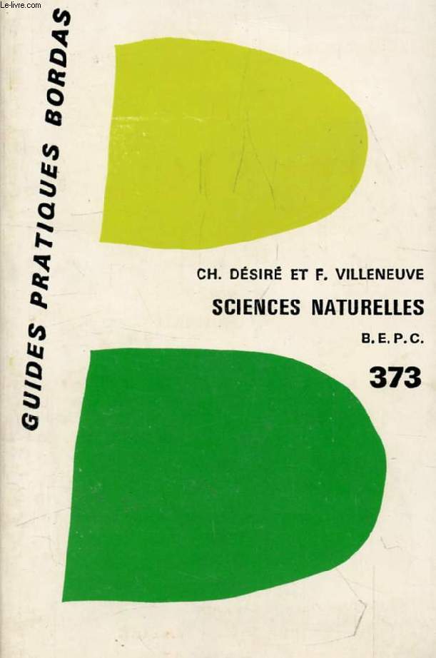 SCIENCES NATURELLES AU BEPC