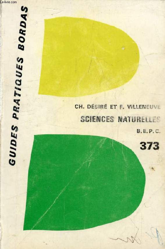 SCIENCES NATURELLES AU BEPC