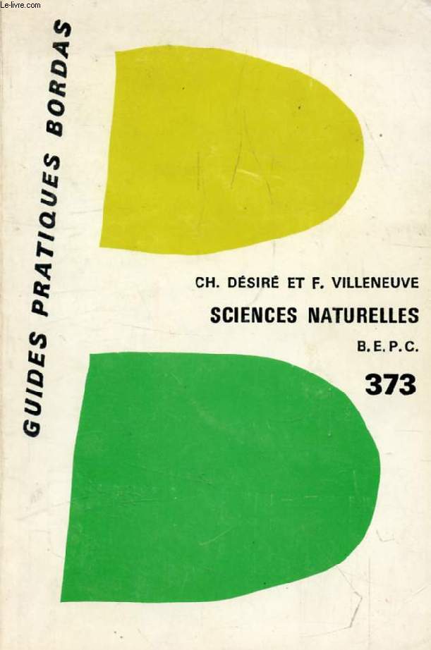 SCIENCES NATURELLES AU BEPC