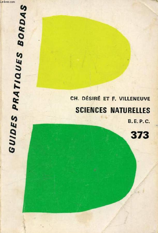 SCIENCES NATURELLES AU BEPC