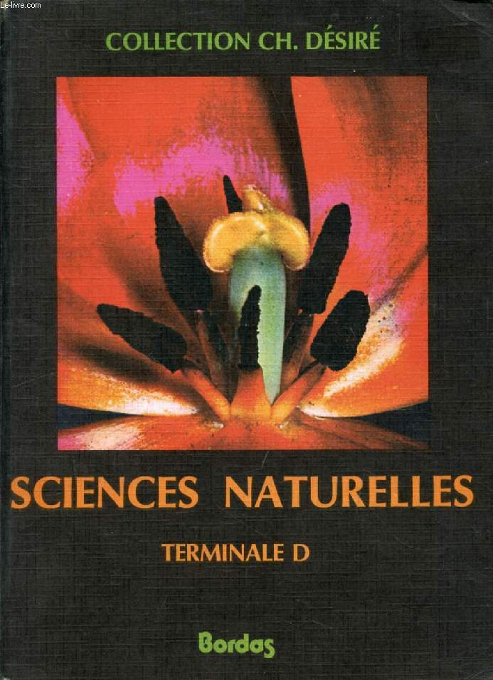 SCIENCES NATURELLES, TERMINALE D