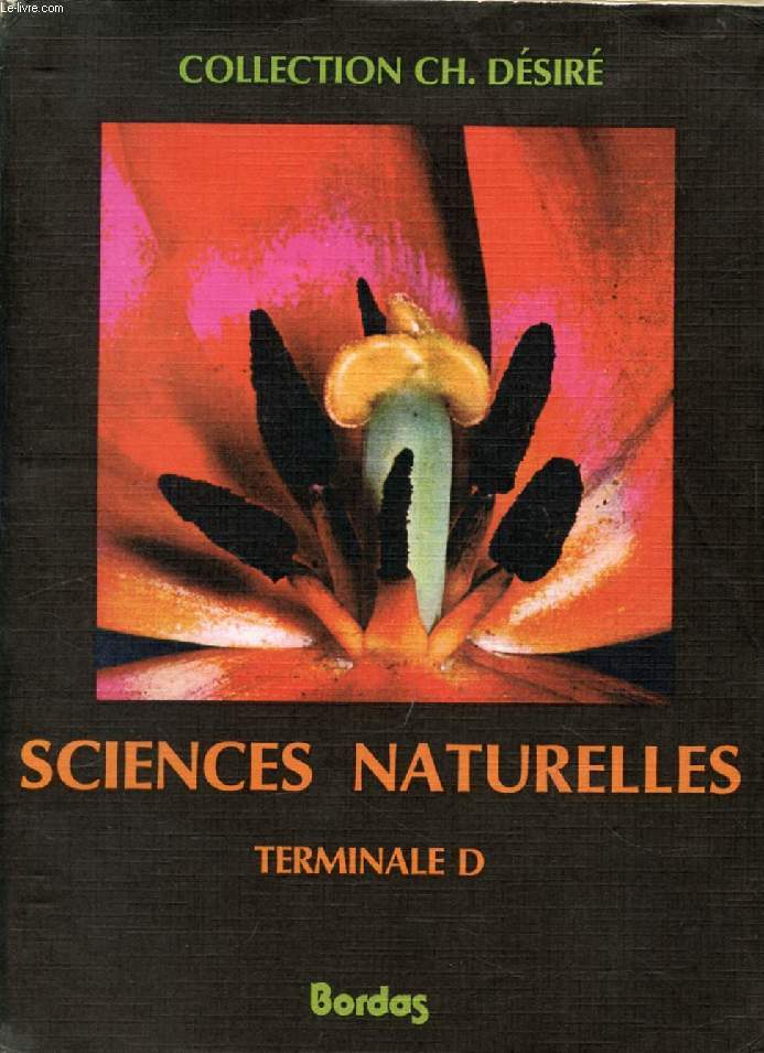 SCIENCES NATURELLES, TERMINALE D