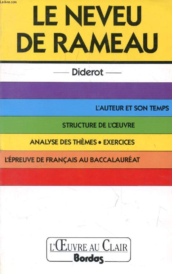 LE NEVEU DE RAMEAU, DIDEROT