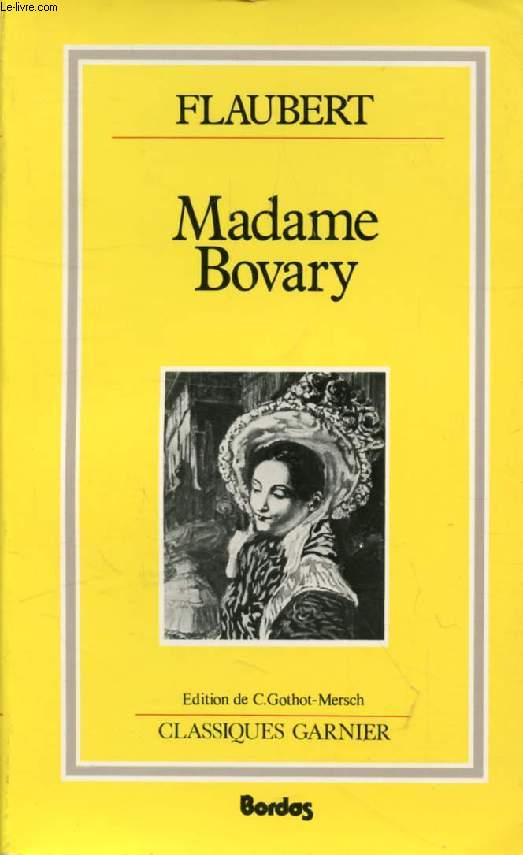 MADAME BOVARY, MOEURS DE PROVINCE