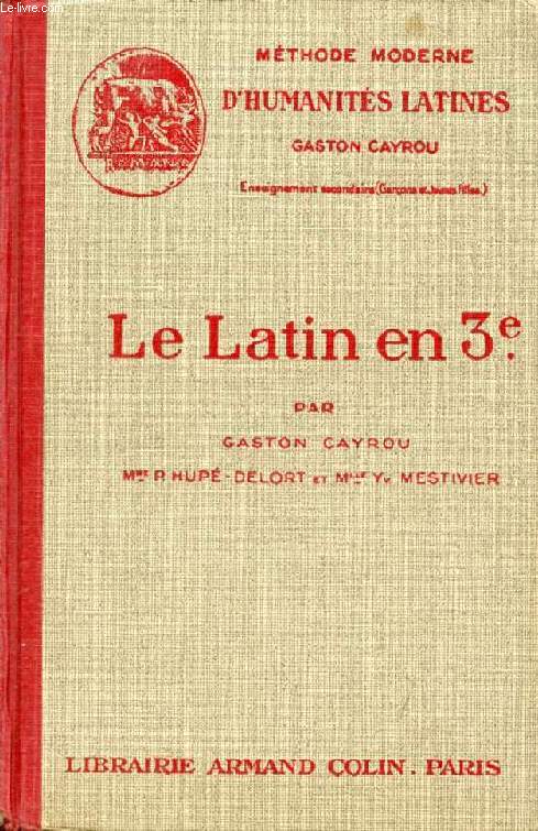 LE LATIN EN 3e