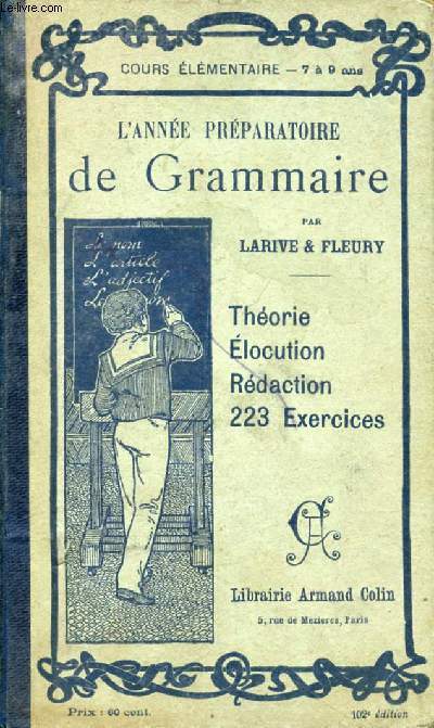 L'ANNEE PREPARATOIRE DE GRAMMAIRE