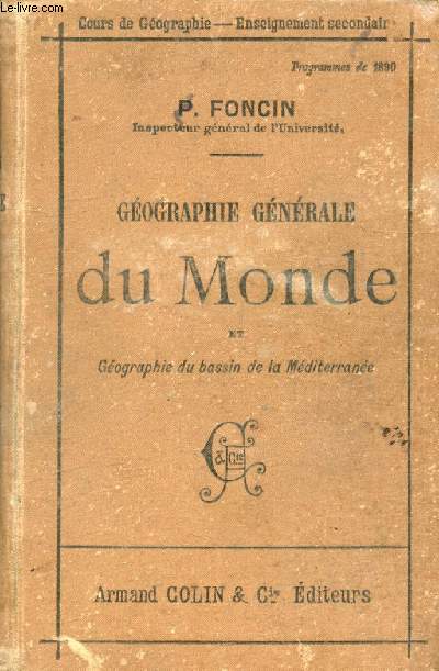 GEOGRAPHIE GENERALE DU MONDE, GEOGRAPHIE DU BASSIN DE LA MEDITERRANEE