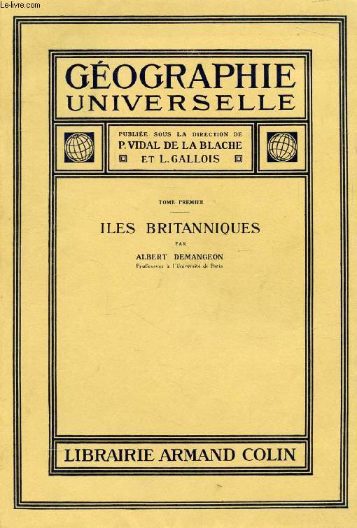 GEOGRAPHIE UNIVERSELLE, 15 TOMES (22 VOLUMES) (COMPLET)