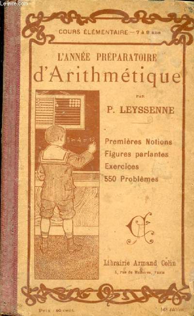 L'ANNEE PREPARATOIRE D'ARITHMETIQUE