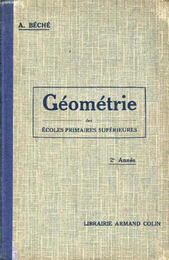 GEOMETRIE, 2e ANNEE, E.P.S.