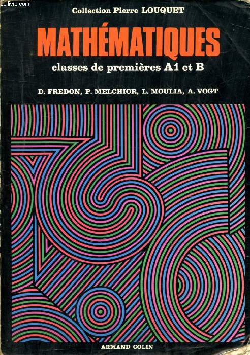 MATHEMATIQUES, 1res A1, B